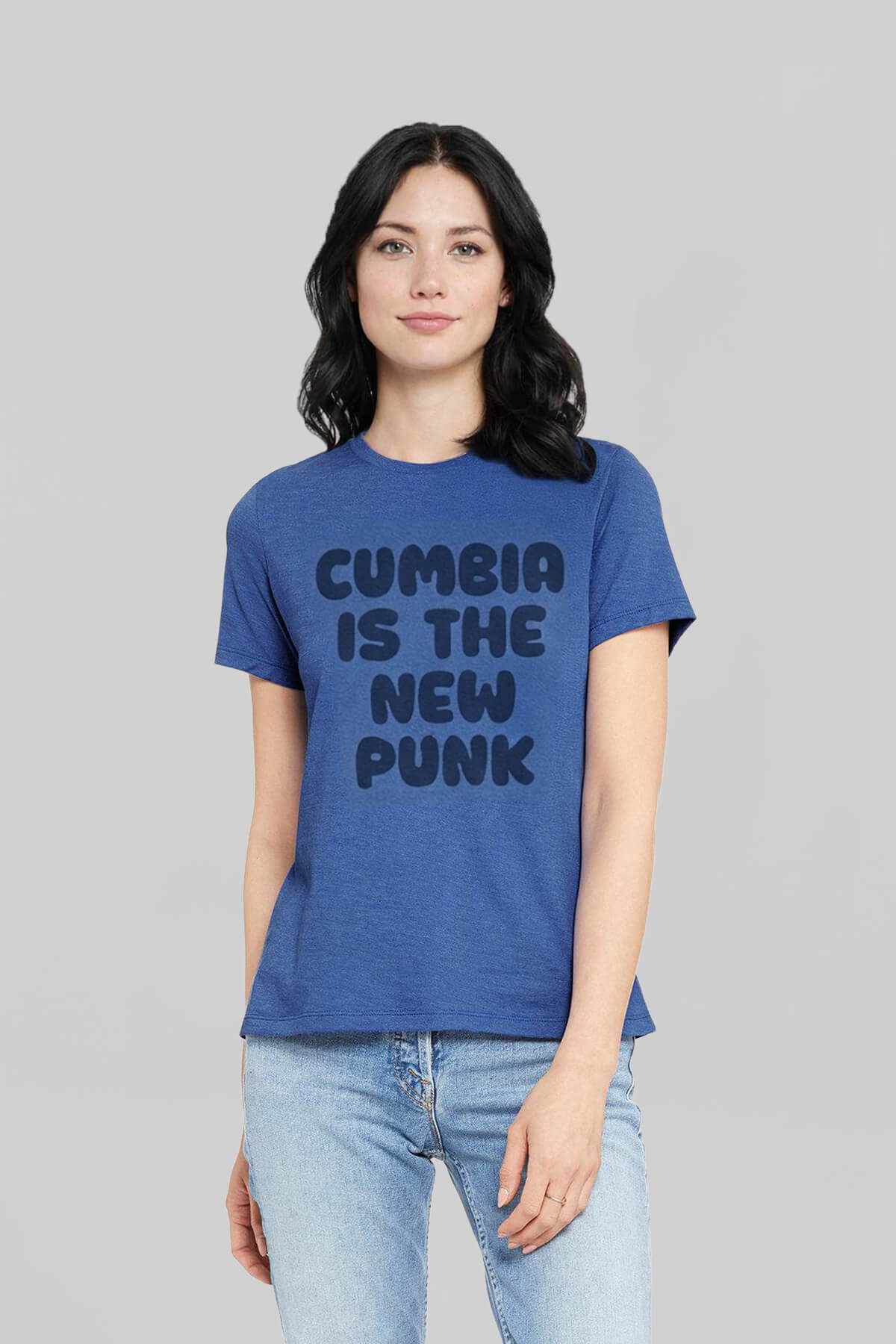 Cumbia-Heather-Blue-T-Shirt-2