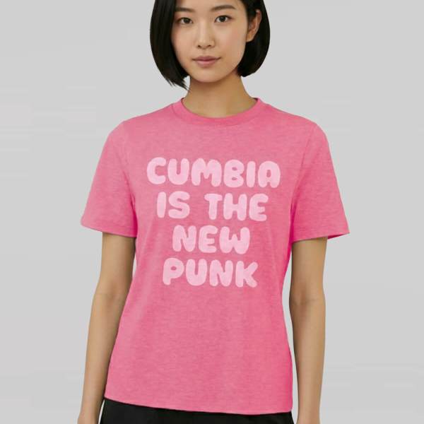 Cumbia-Heather-Pink-T-Shirt-2