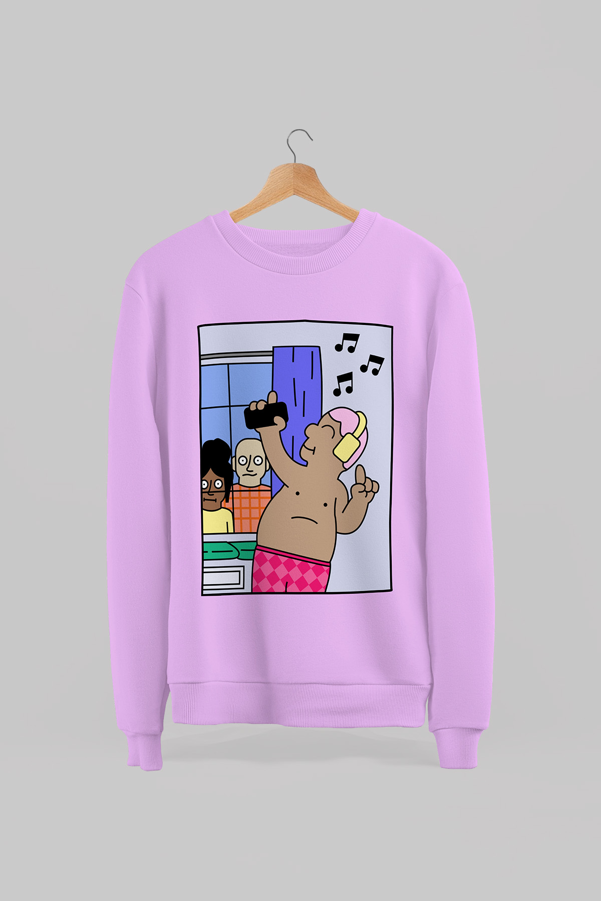 Solo Dance Lilac Sweatshirt 1