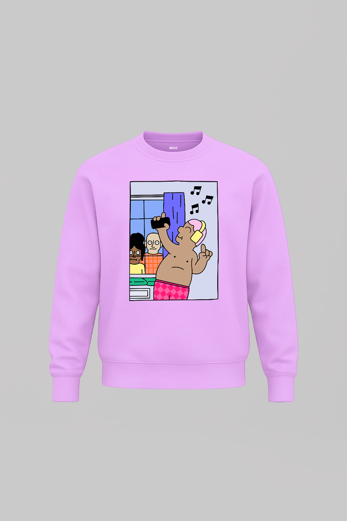 Solo Dance Lilac Sweatshirt 4