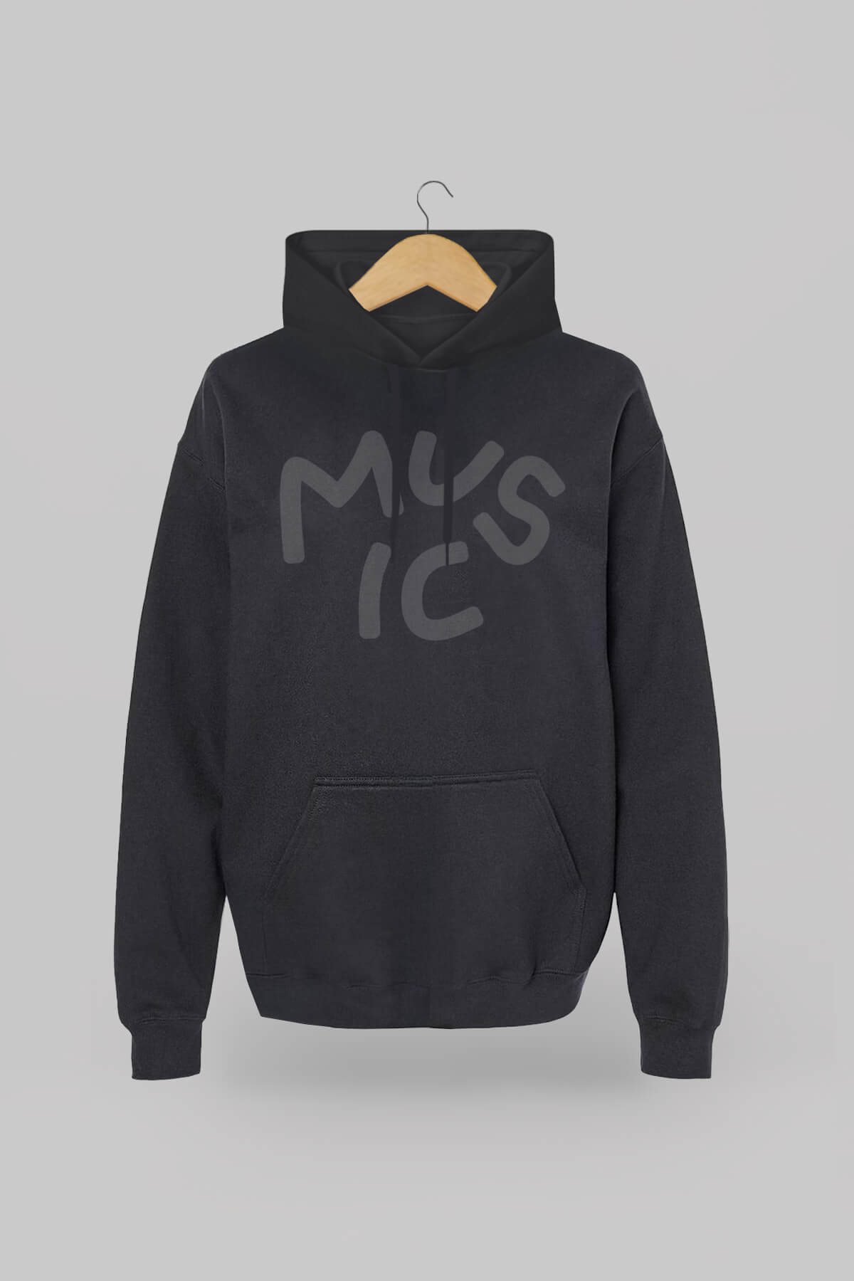 Music Black Hoodie 1