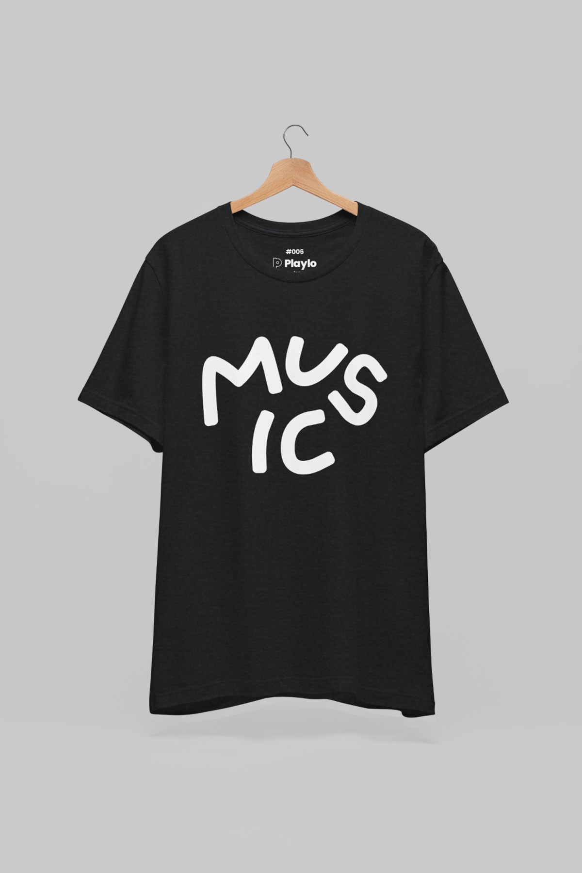 Music Black T-Shirt 1