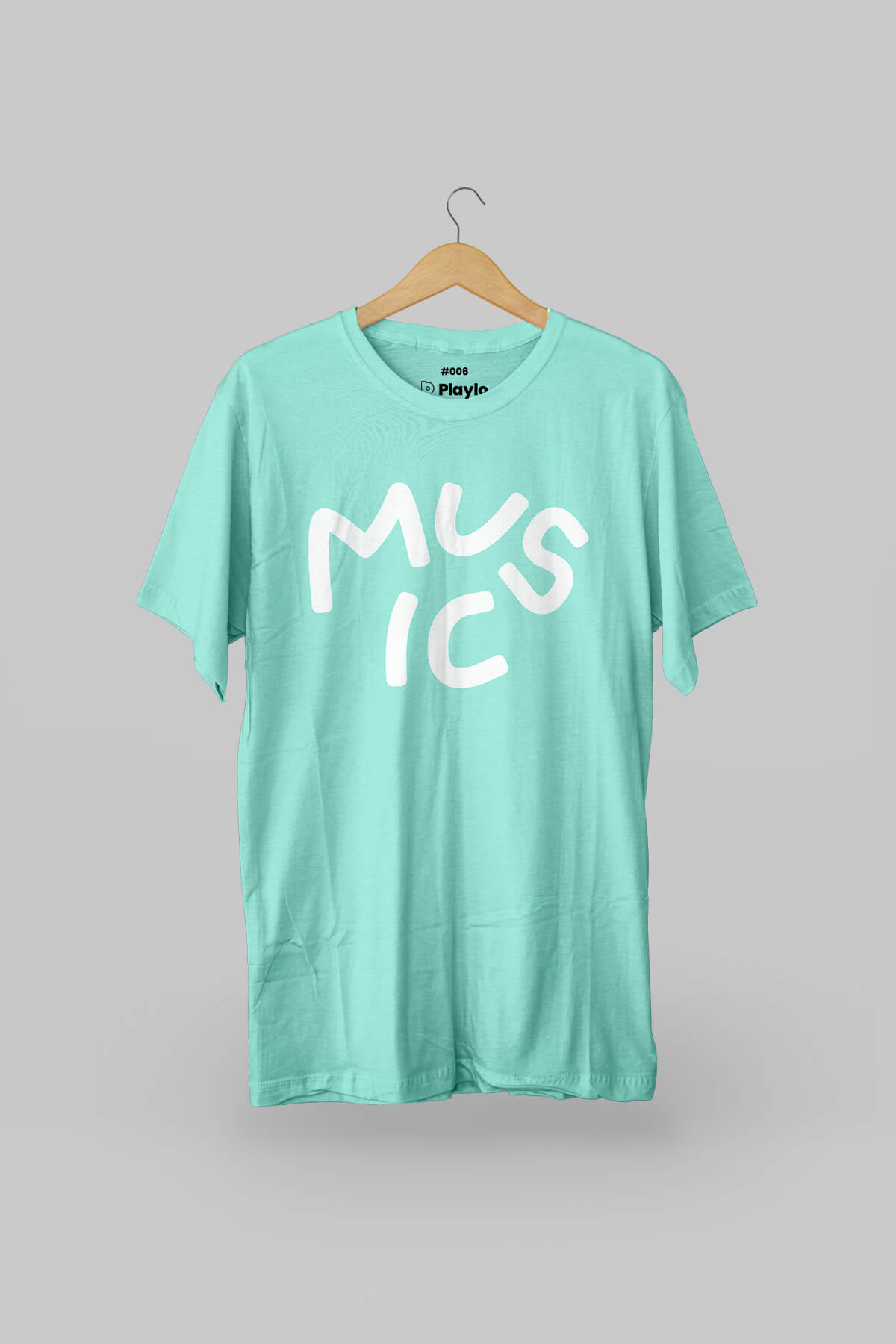 Music Heather Green T-Shirt 1