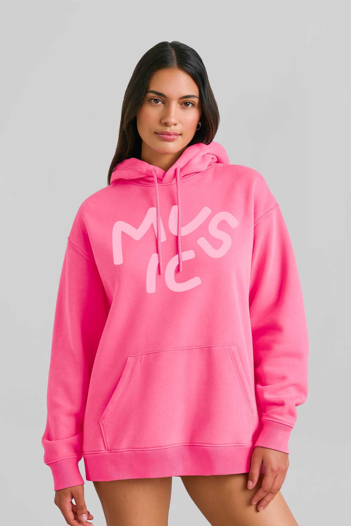 Music Pink Hoodie 2