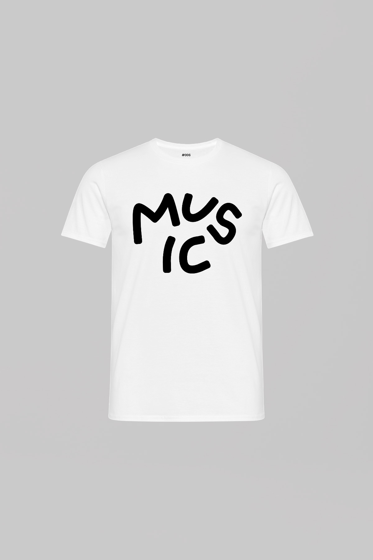 Music White T-Shirt 4