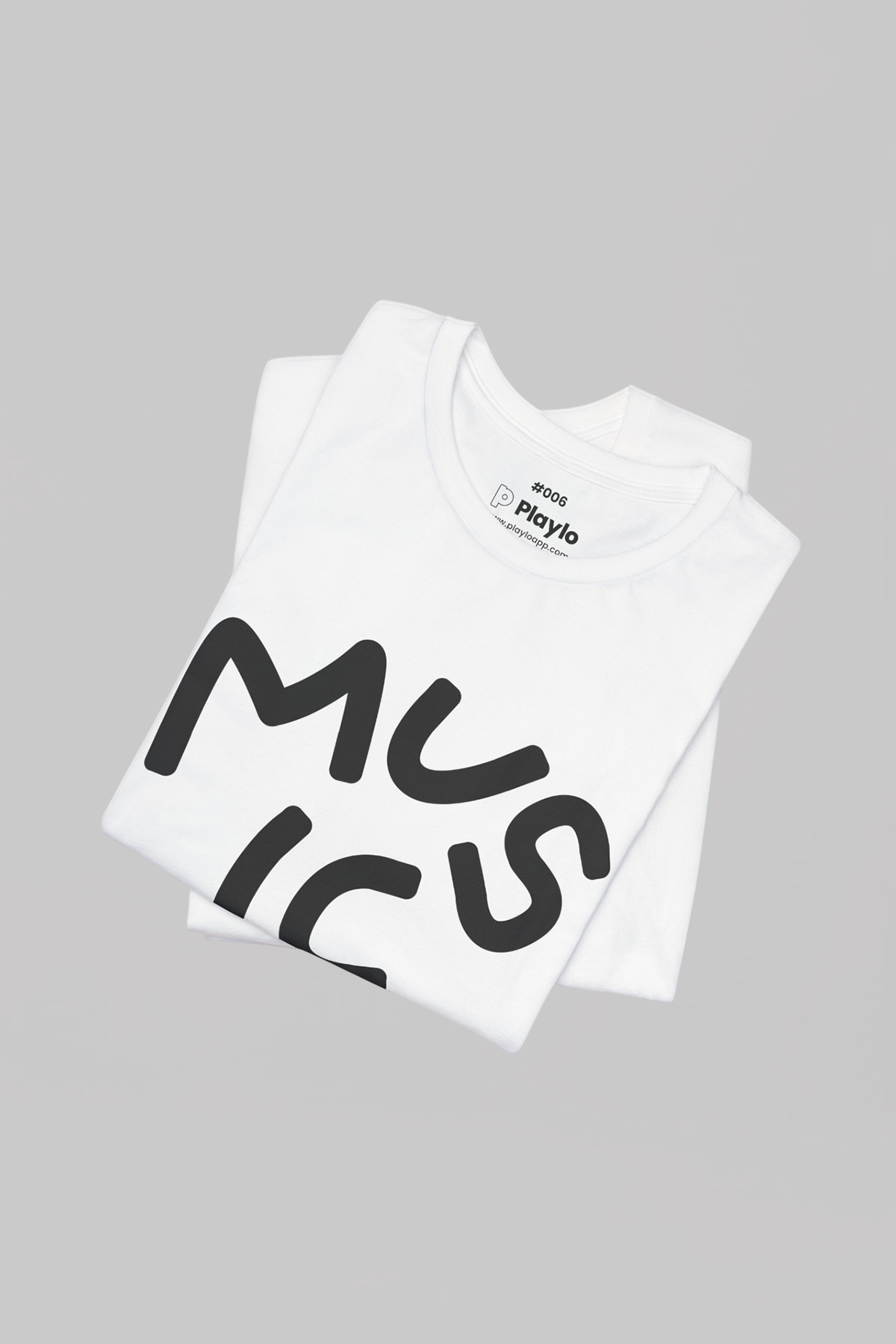 Music White T-Shirt 6