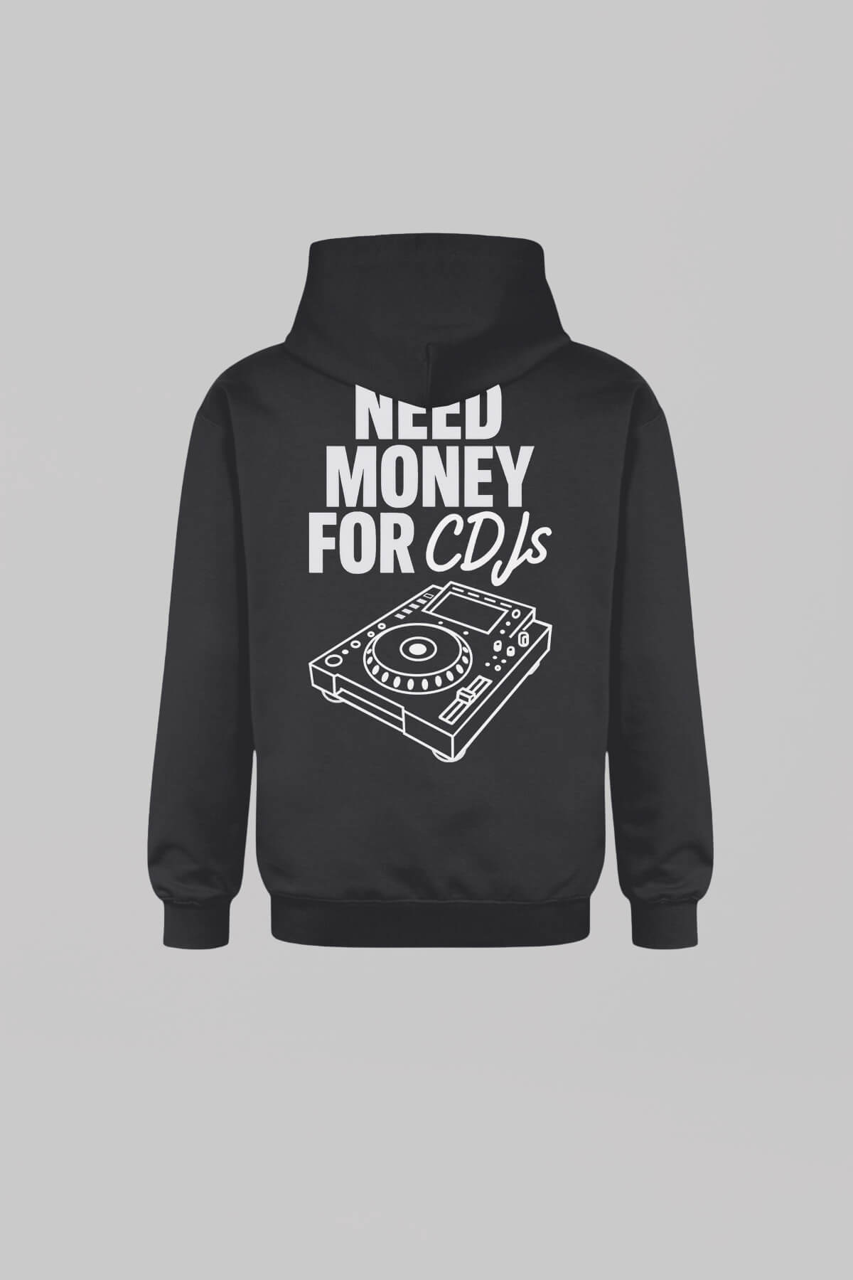 Need Money Black Hoodie 4
