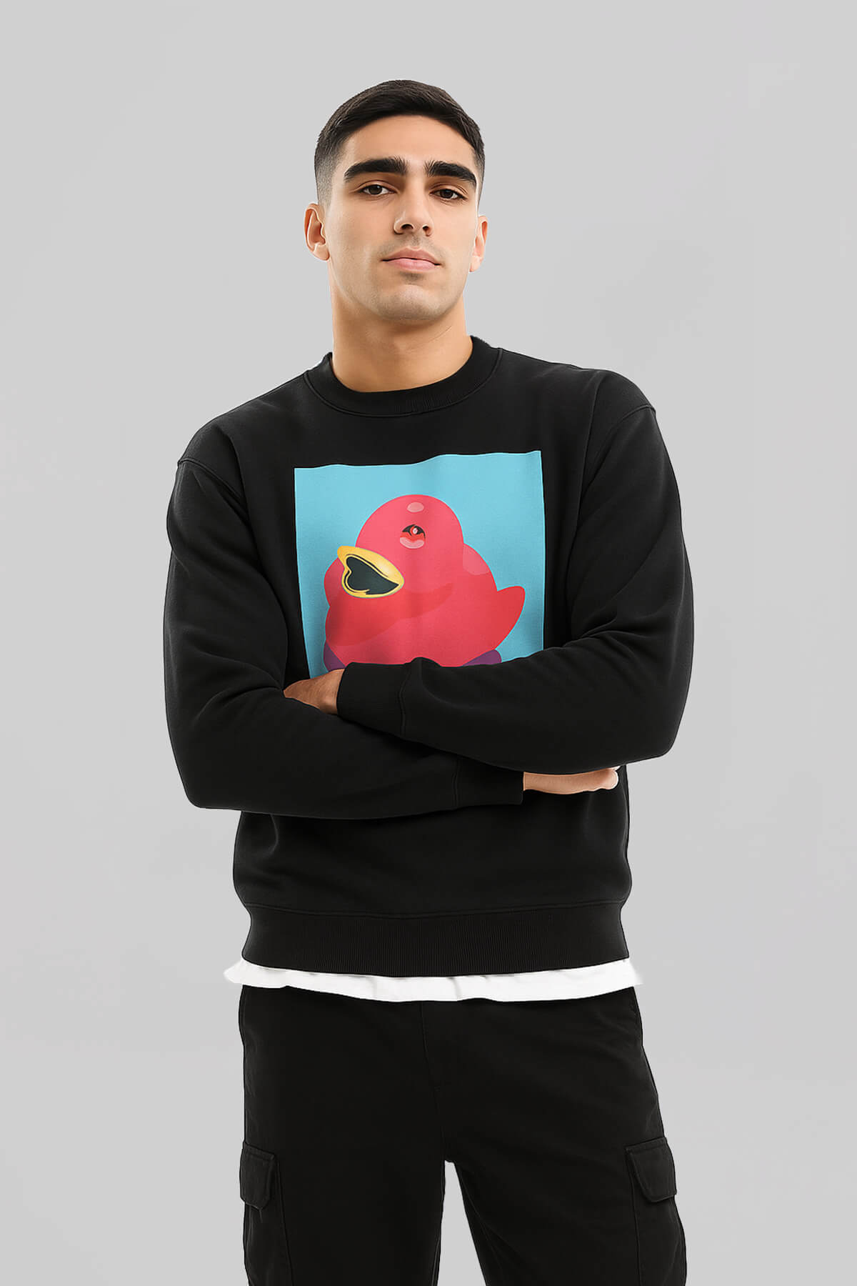 Rubber Duck Black Sweatshirt 2
