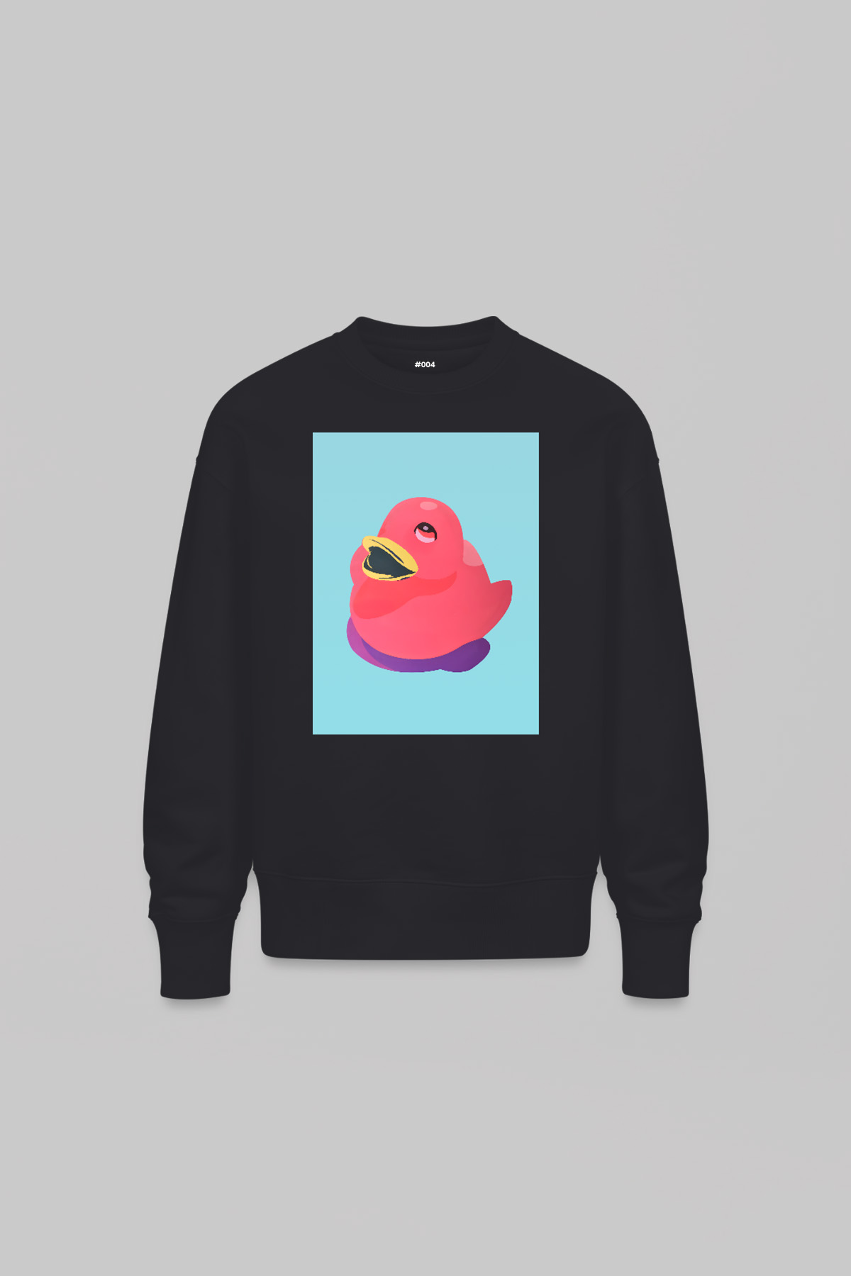 Rubber Duck Black Sweatshirt 4