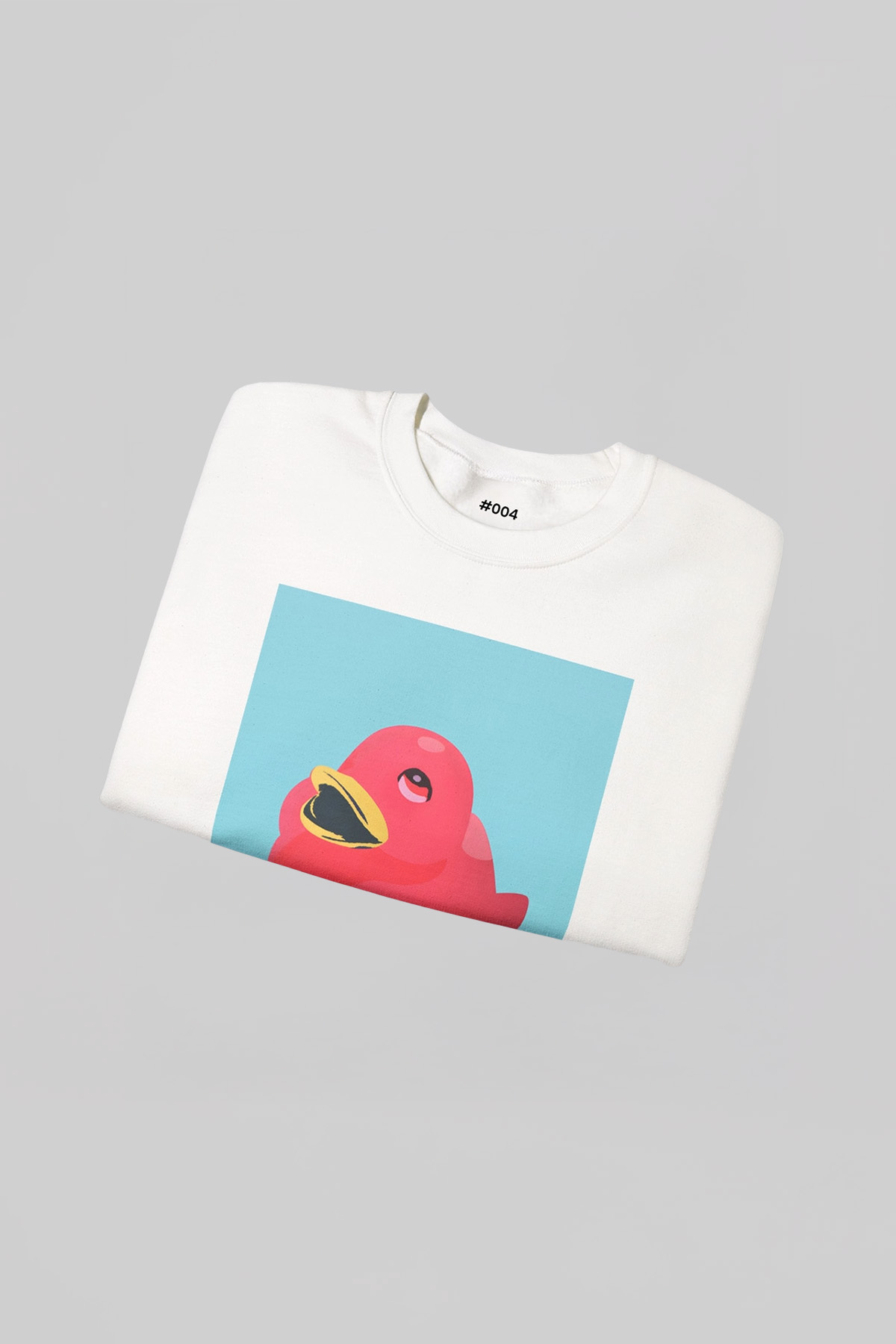 Rubber Duck White Sweatshirt 6