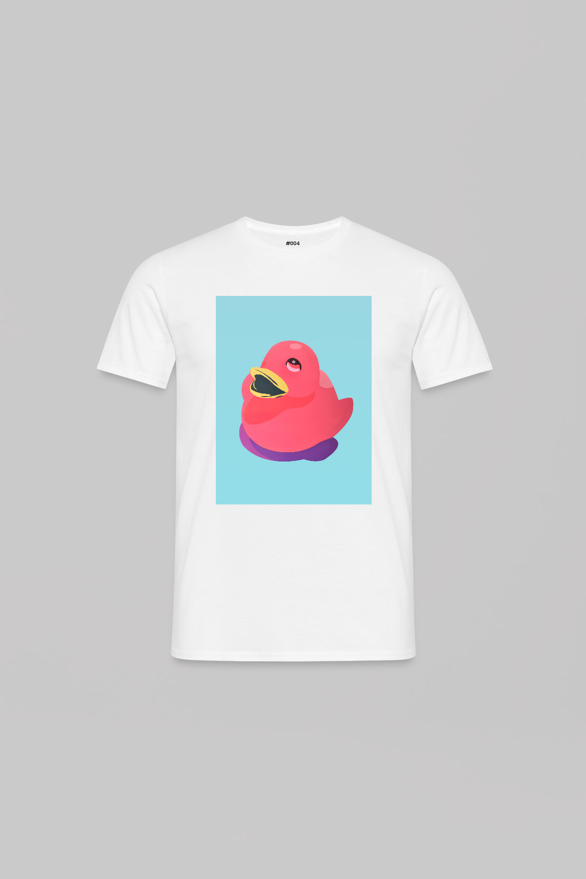 Rubber Duck White T-Shirt 4