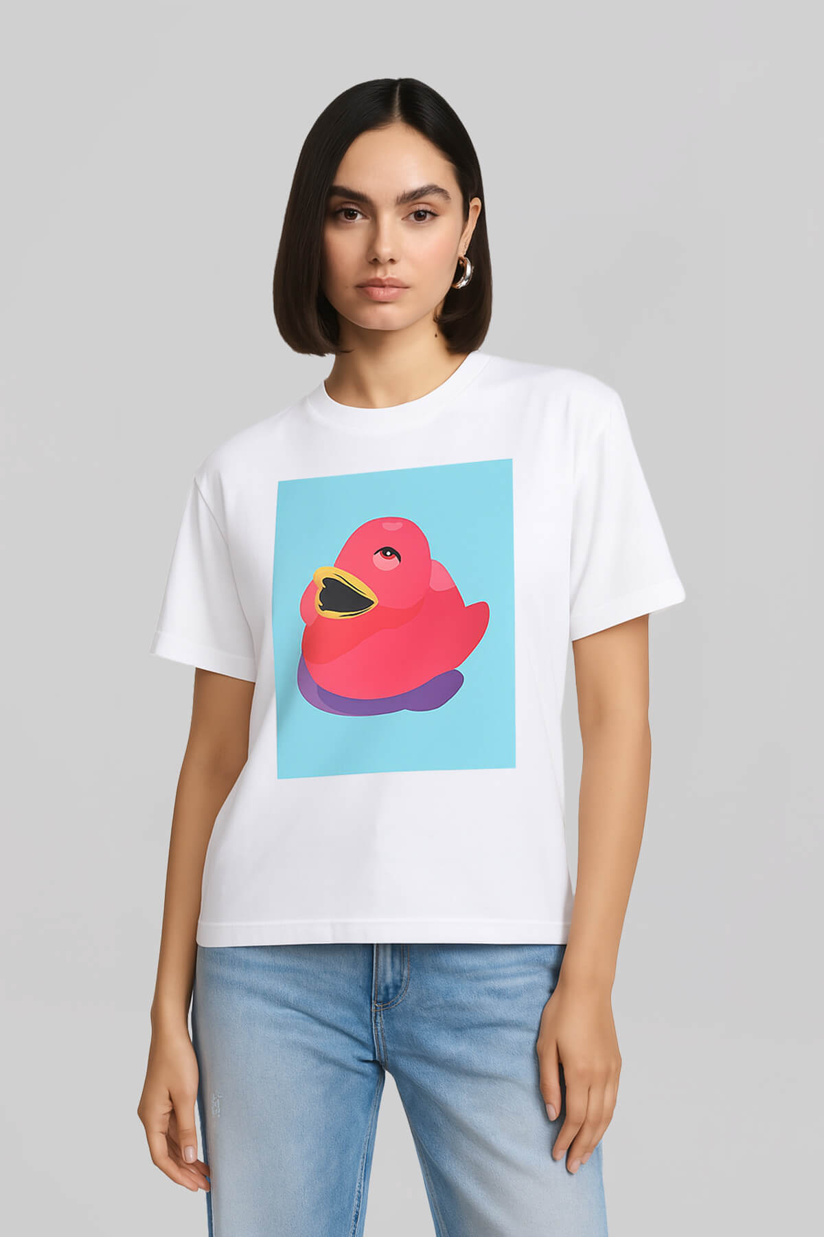 Rubber Duck White T-Shirt 3