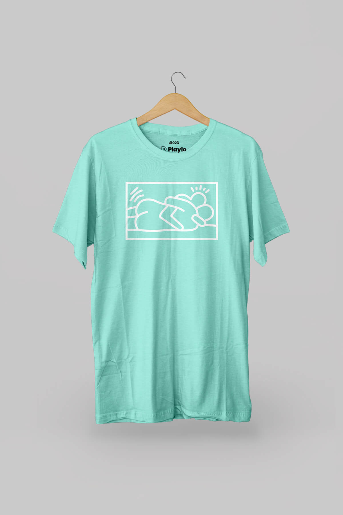 Sex On The Beach Heather Green T-Shirt 1
