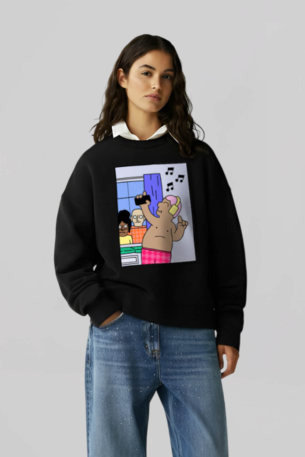 Solo Dance Black Sweatshirt 4