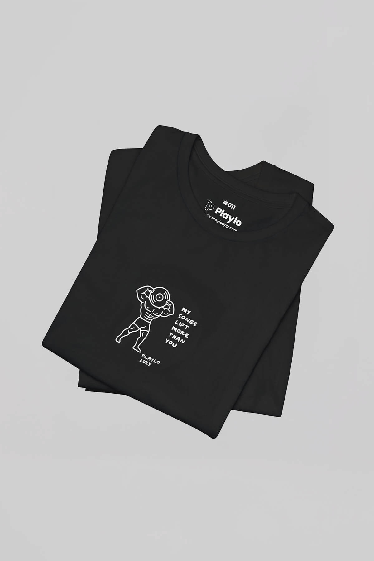 Vinyl Power Black T-Shirt 6