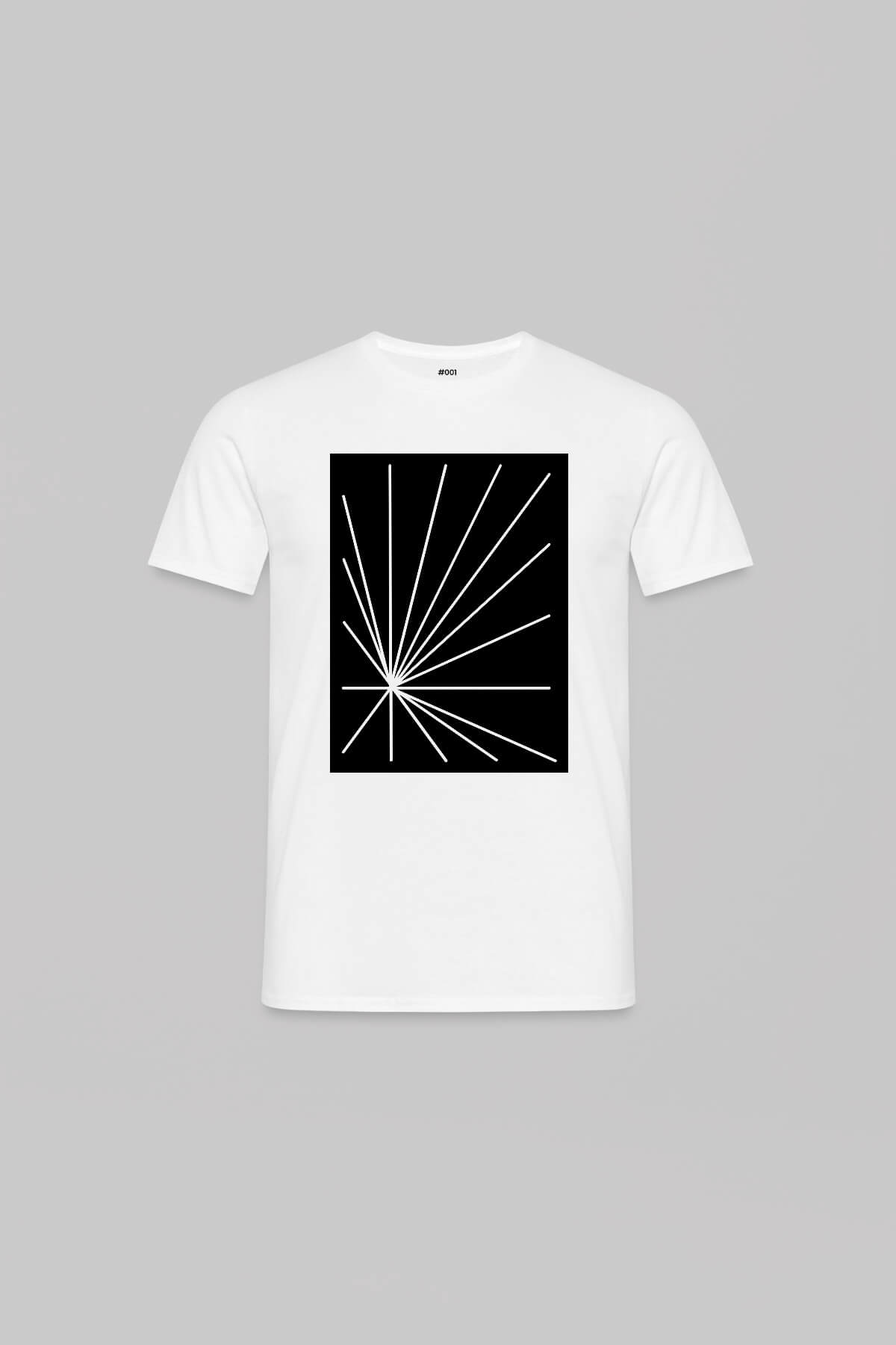 Sunburst White T-Shirt 4