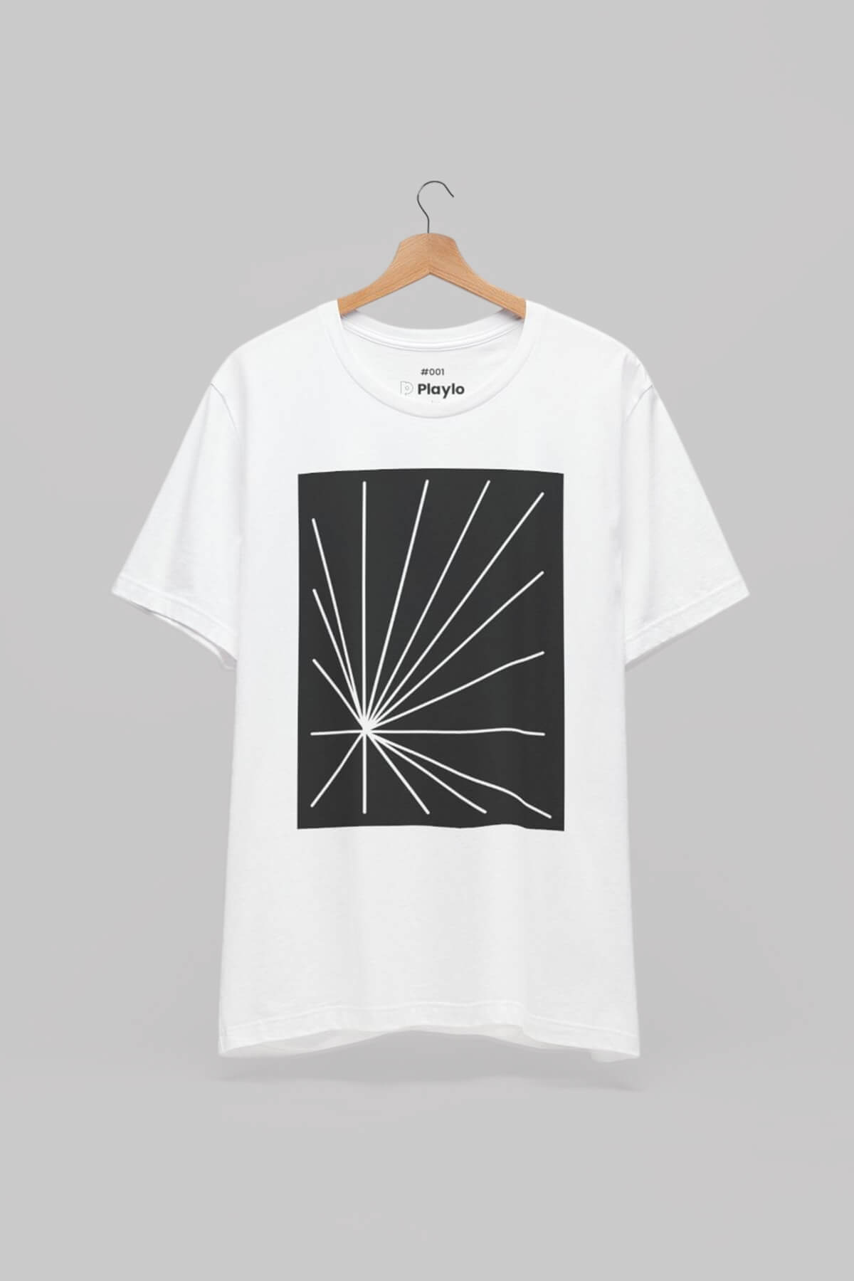 Sunburst White T-Shirt 1