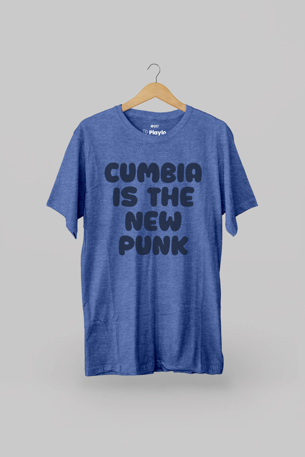 Cumbia Heather Blue T-Shirt 1