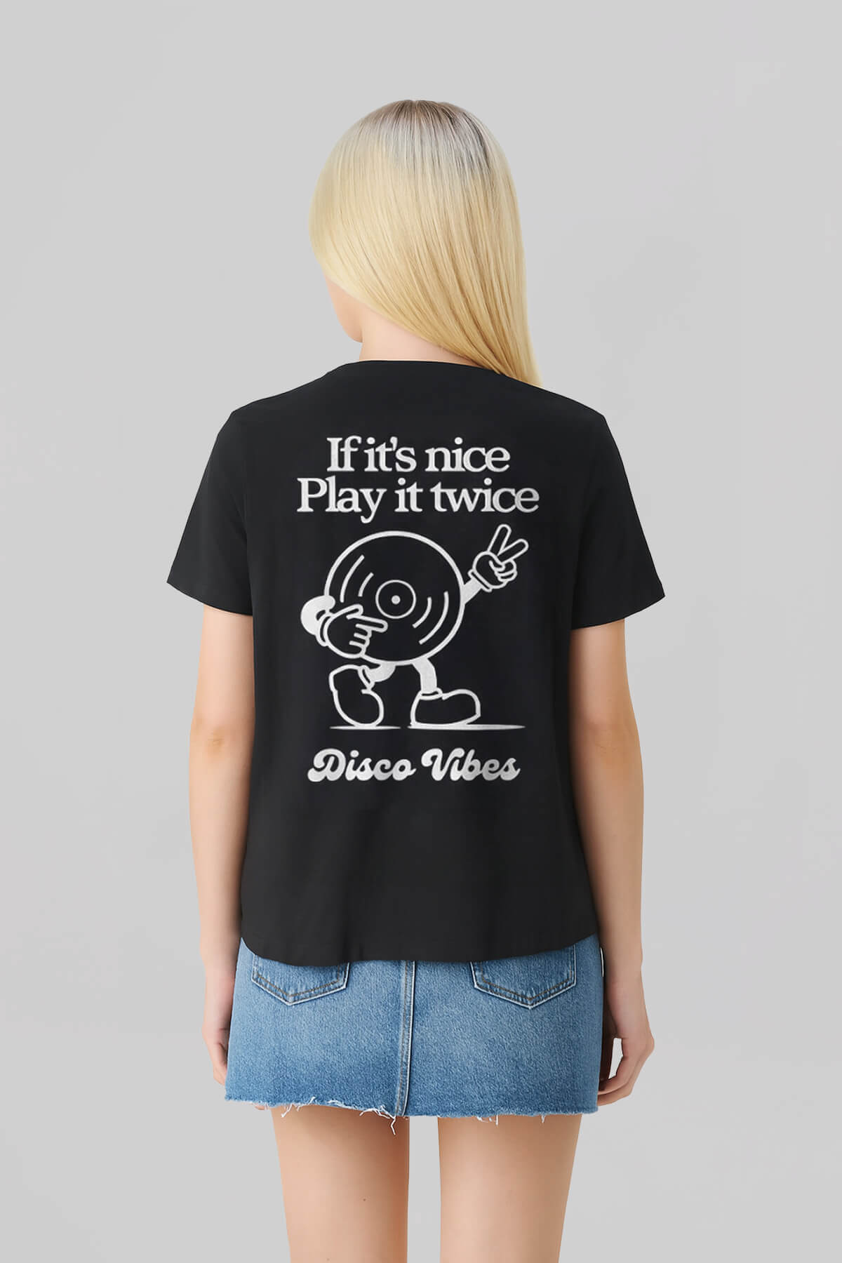 Disco-Vibes-Black-T-Shirt-2