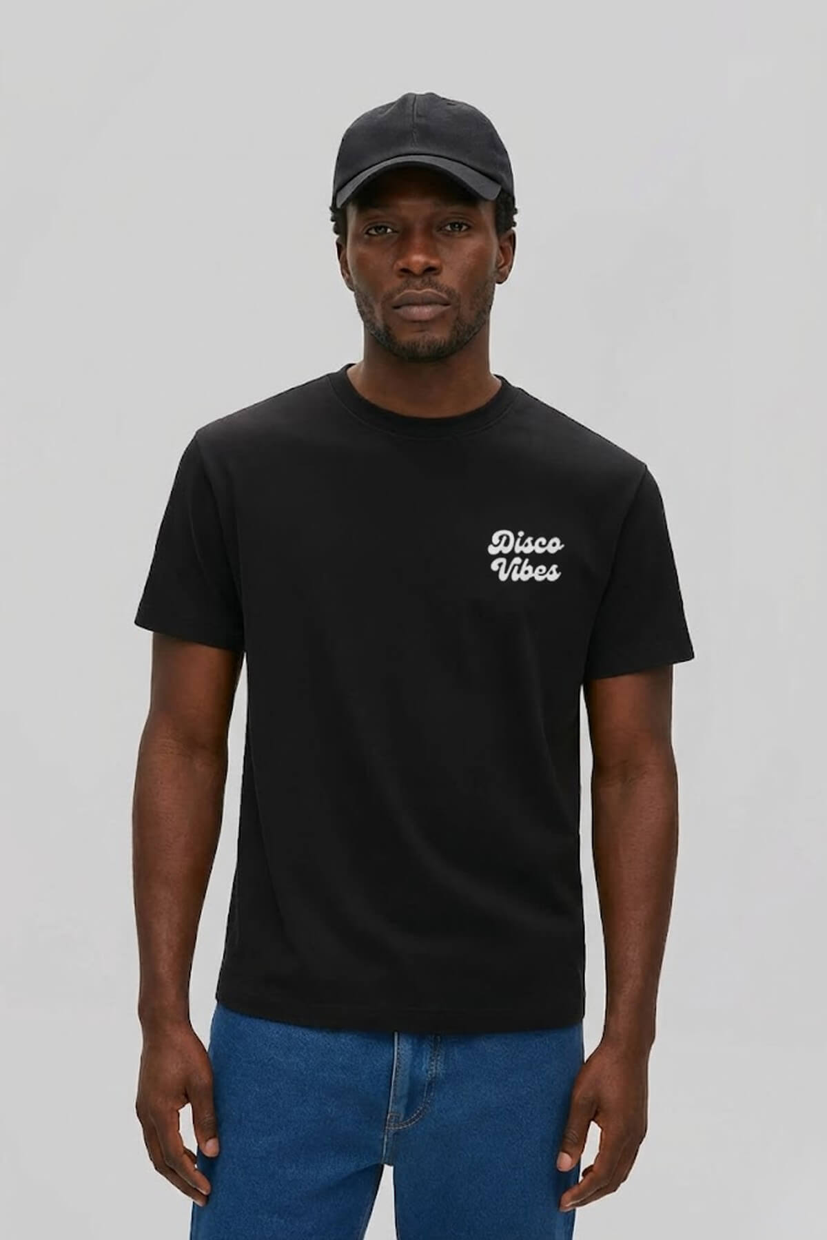 Disco-Vibes-Black-T-Shirt-3