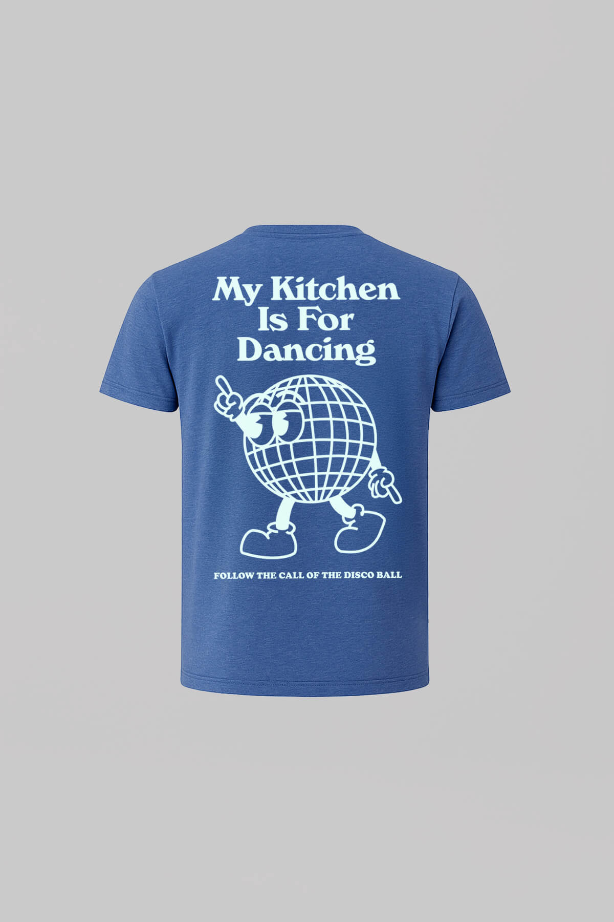 Kitchen Dance Heather Blue T-Shirt 4