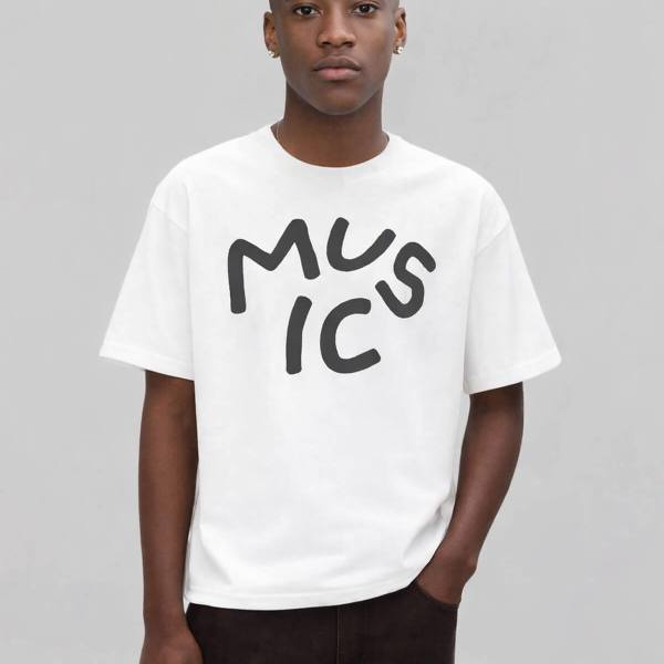 Music-White-T-Shirt-2