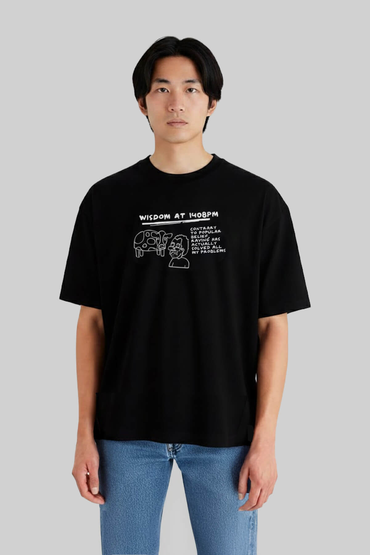 Raving-Wisdom-Black-T-Shirt-2