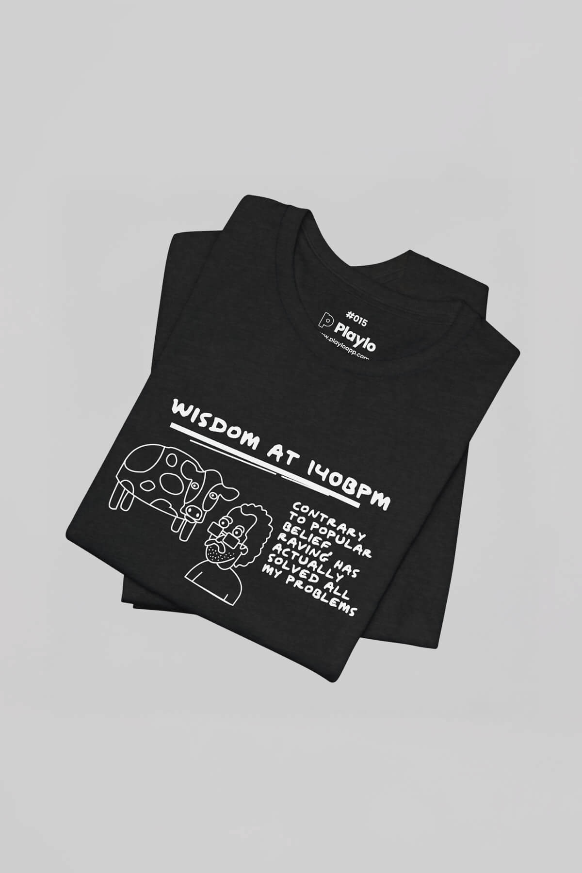 Raving Wisdom Black T-Shirt 6