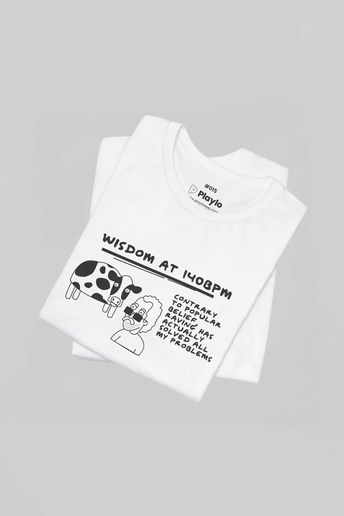Raving Wisdom White T-Shirt 6