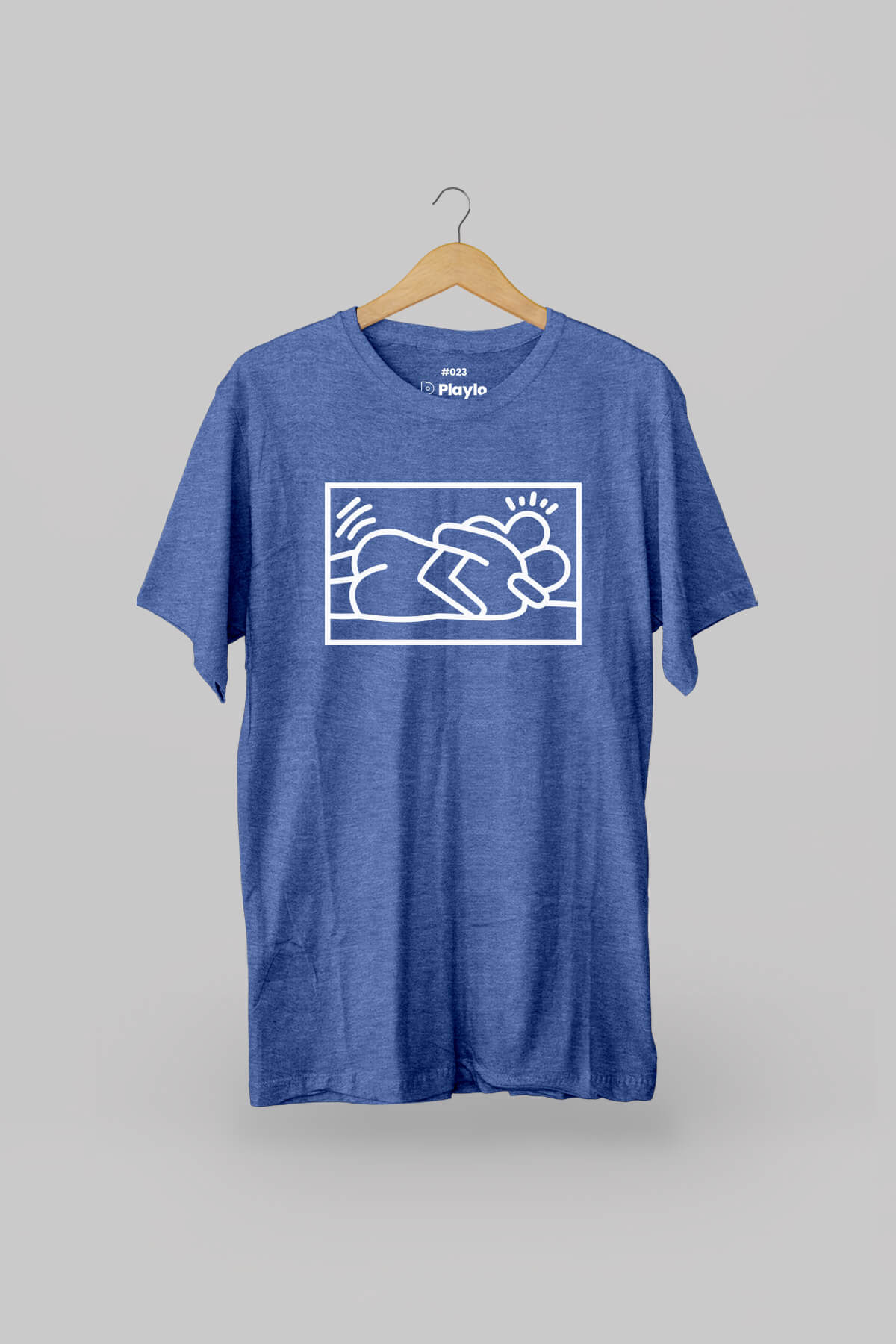 Sex On The Beach Heather Blue T-Shirt 1