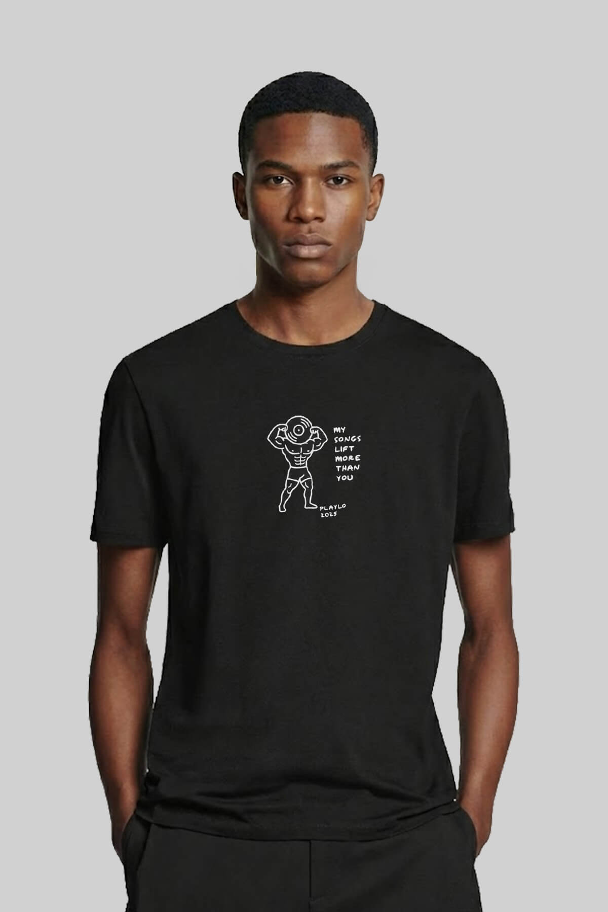 Vinyl-Power-Black-T-Shirt-2