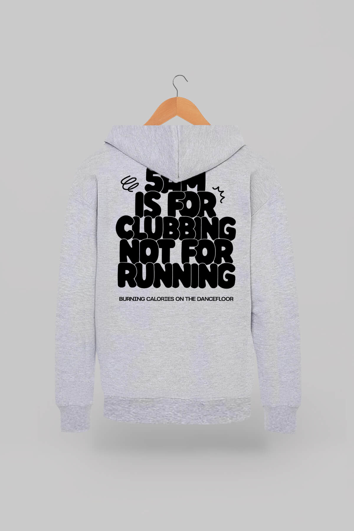 5AM Light Grey Hoodie 1