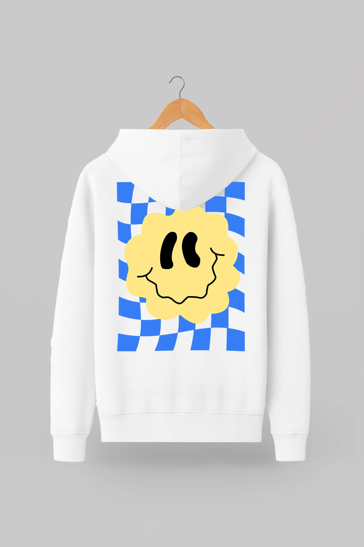 Acid White Hoodie 1