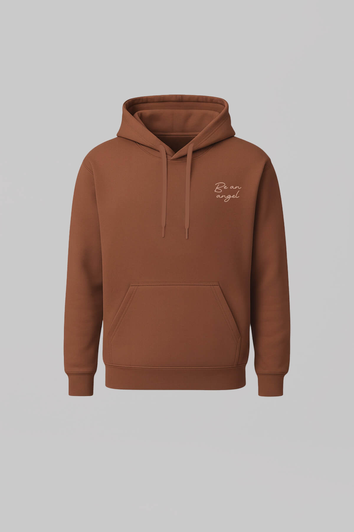 Be An Angel Brown Hoodie 5