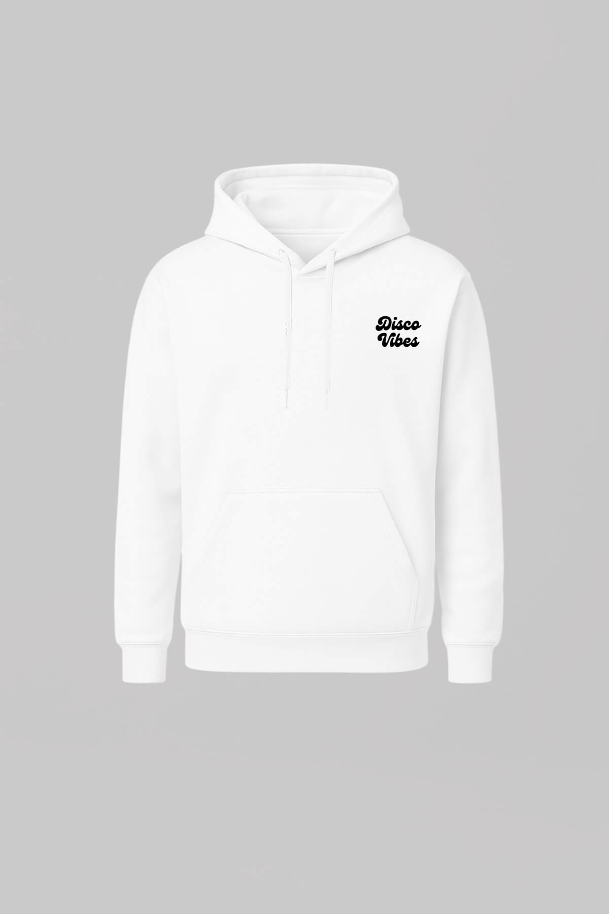 Disco Vibes White Hoodie 5