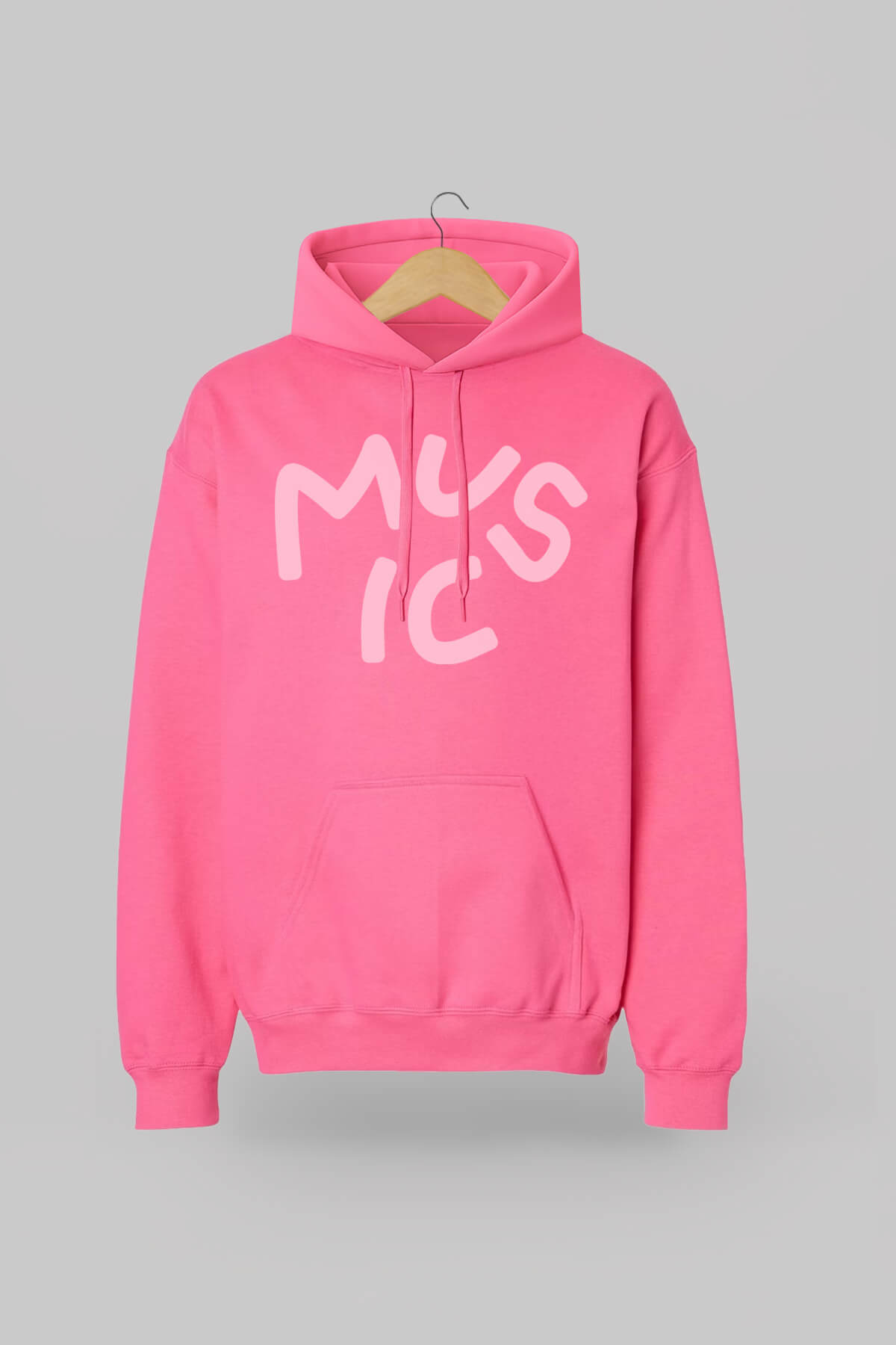 Music Pink Hoodie 1