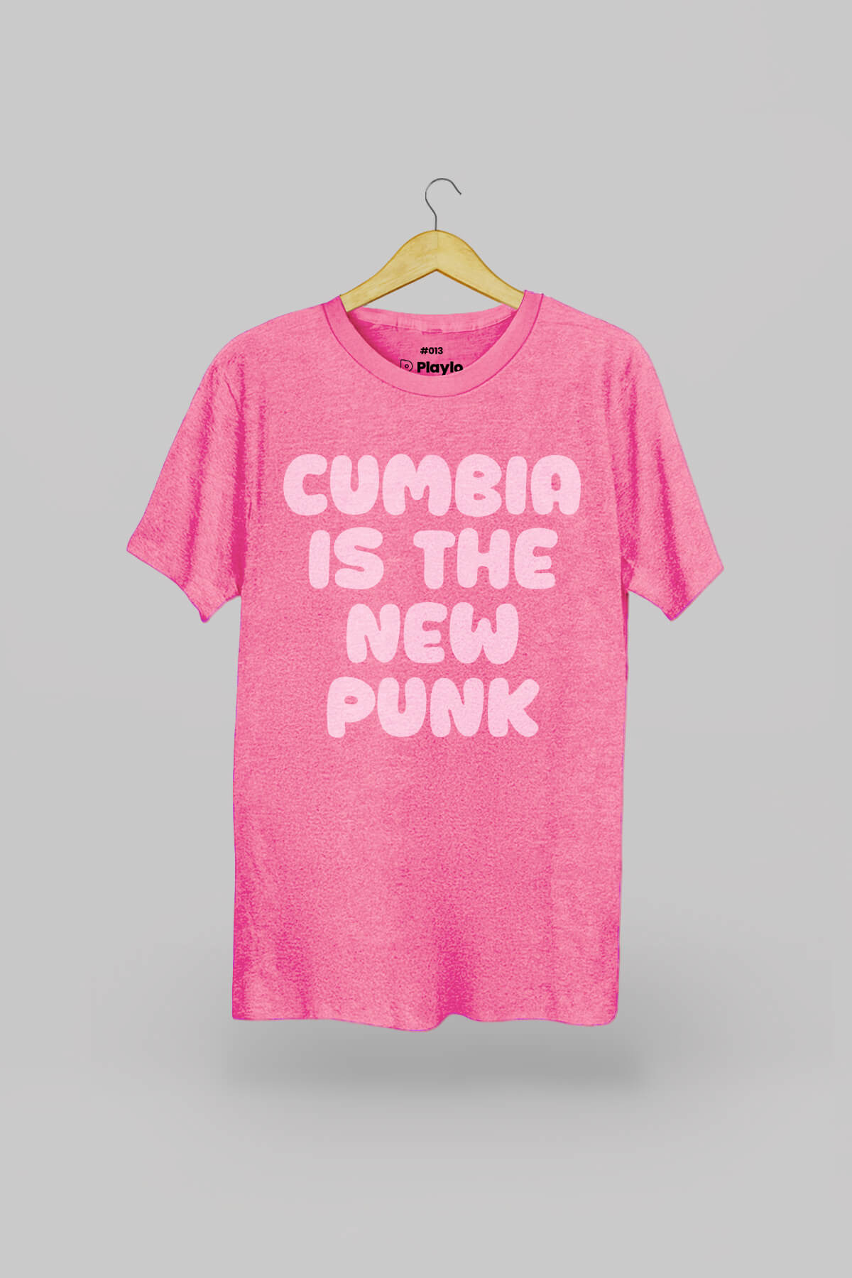 Cumbia Heather Pink T-Shirt 1