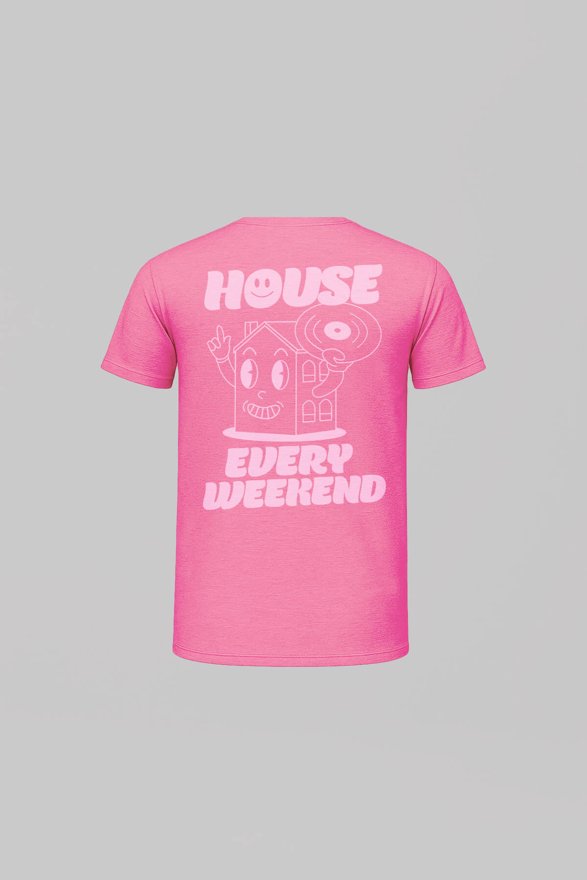 House Every Weekend Heather Pink T-Shirt 4