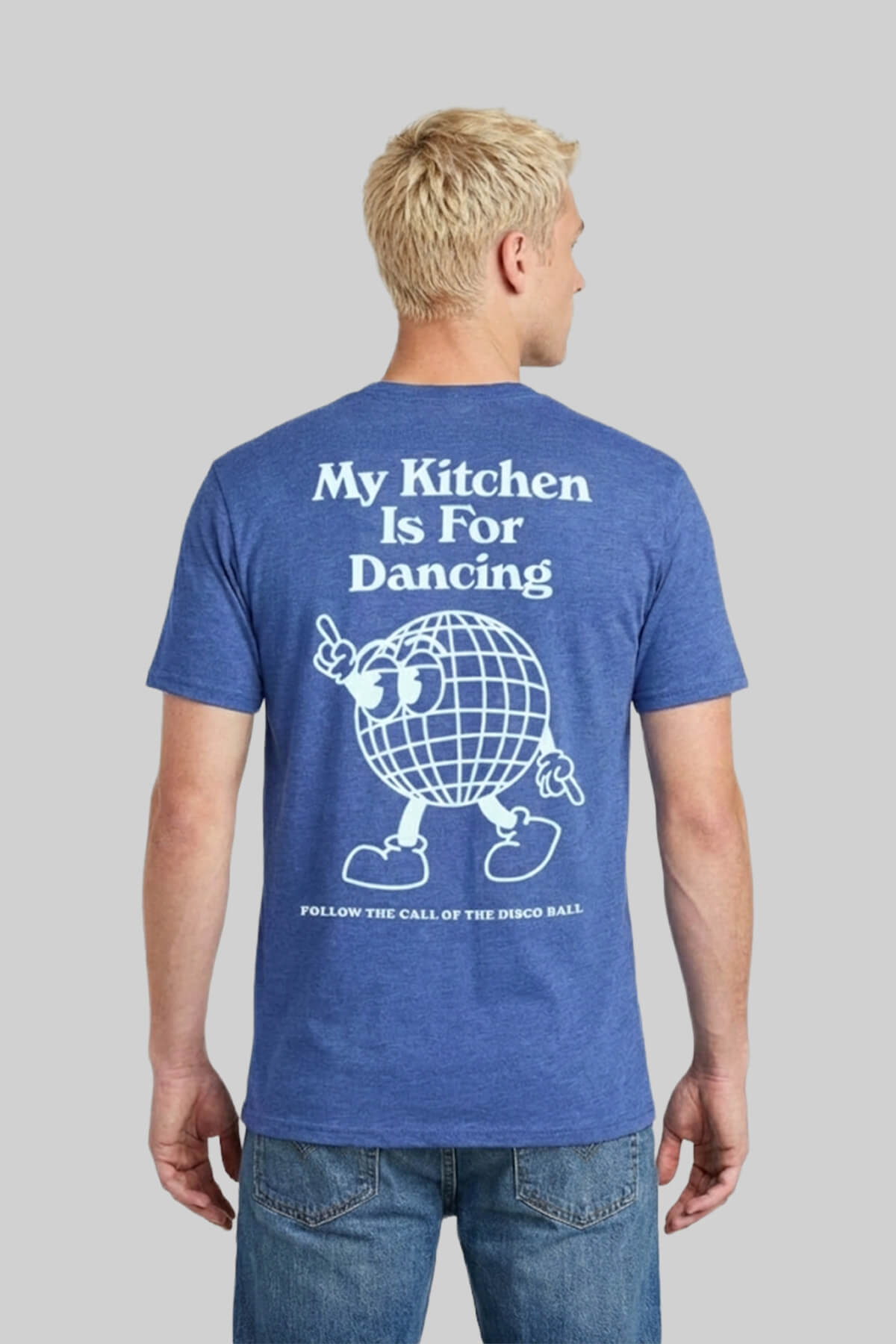 Kitchen Dance Heather Blue T-Shirt 2