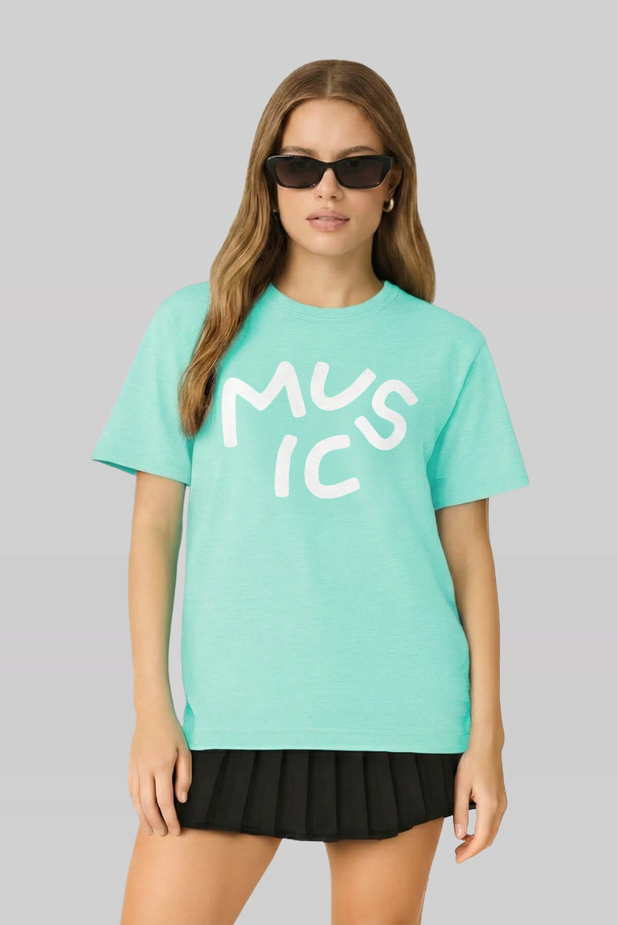 Music Heather Green T-Shirt 2
