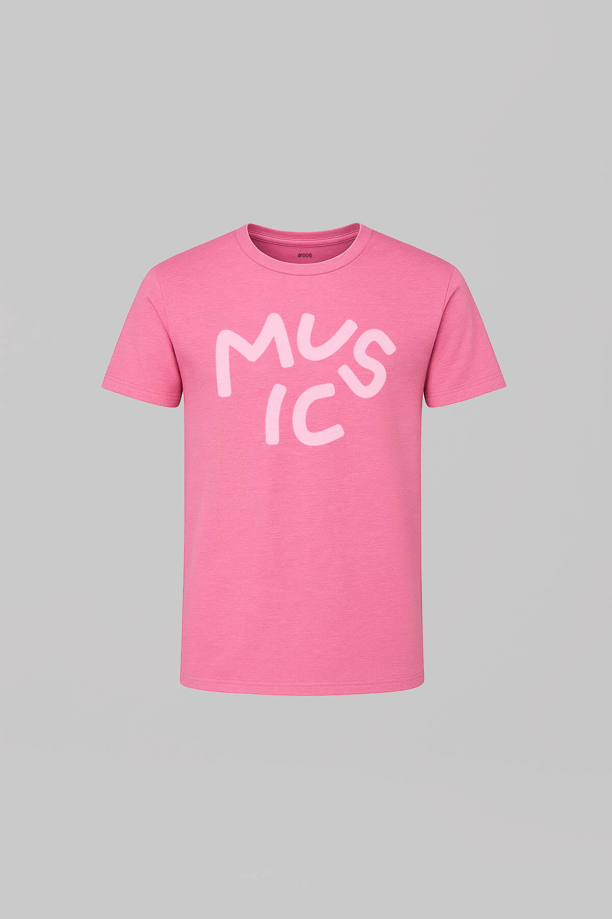 Music Heather Pink T-Shirt 4