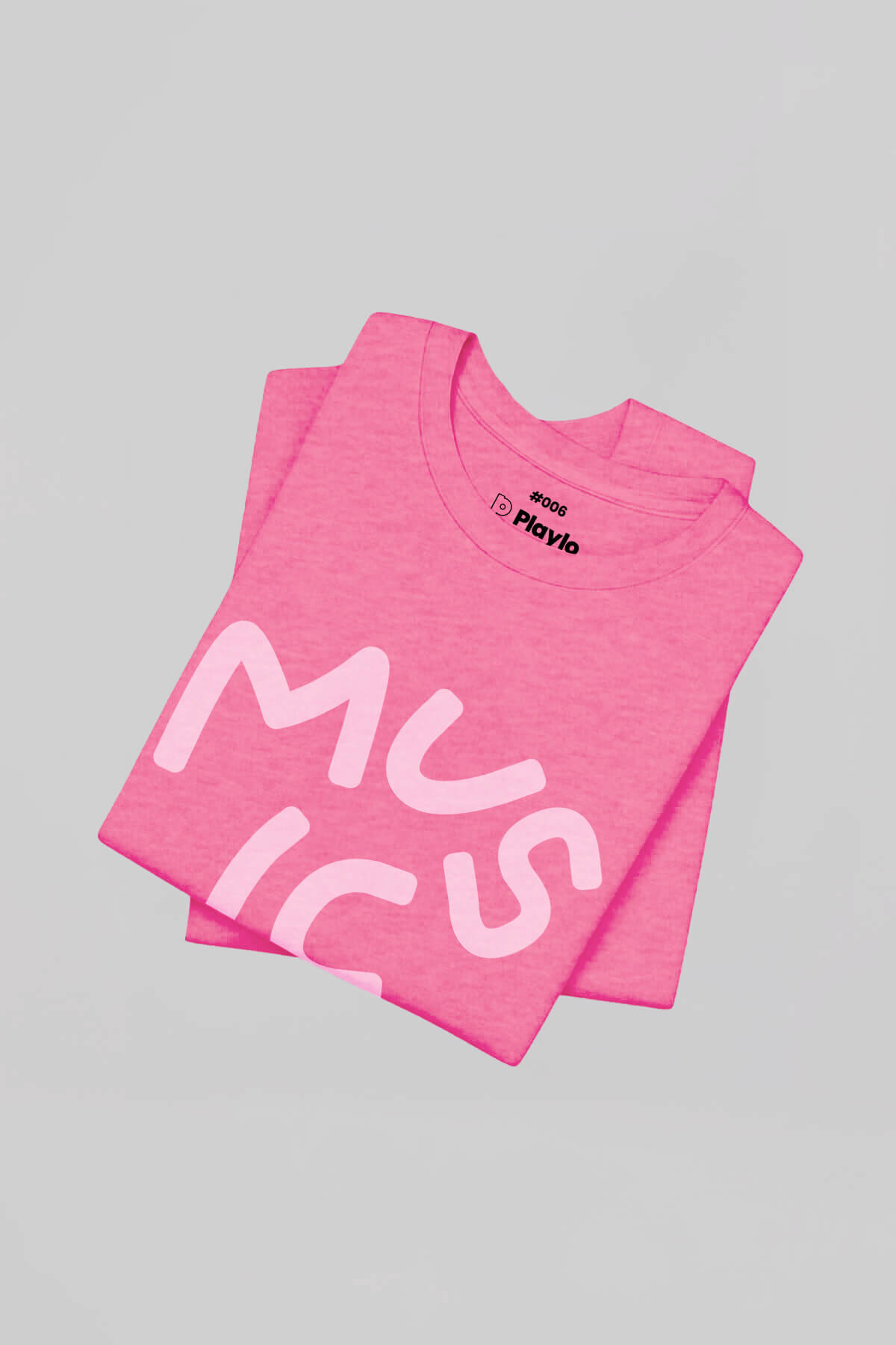 Music Heather Pink T-Shirt 6