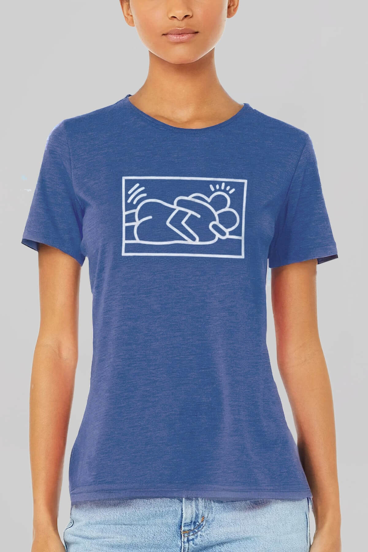 Sex On The Beach Heather Blue T-Shirt 3