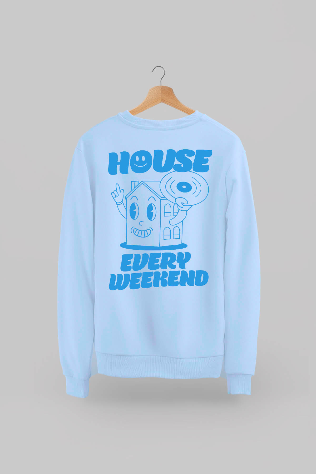 House-Every-Weekend-Light-Blue-Sweatshirt-1