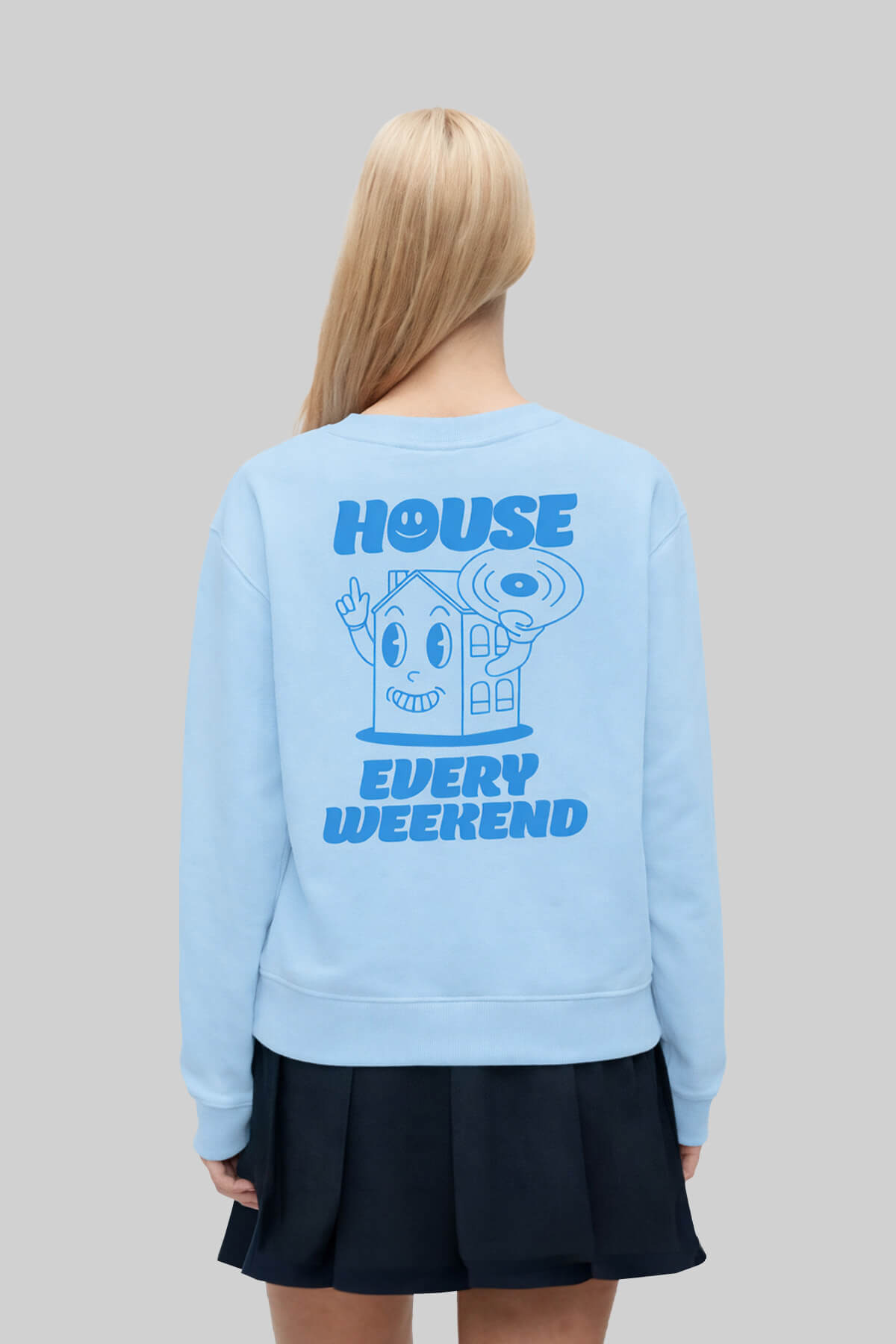 House-Every-Weekend-Light-Blue-Sweatshirt-2