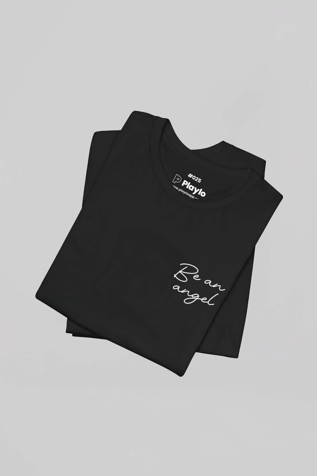 Be An Angel Black Oversized T-shirt 6