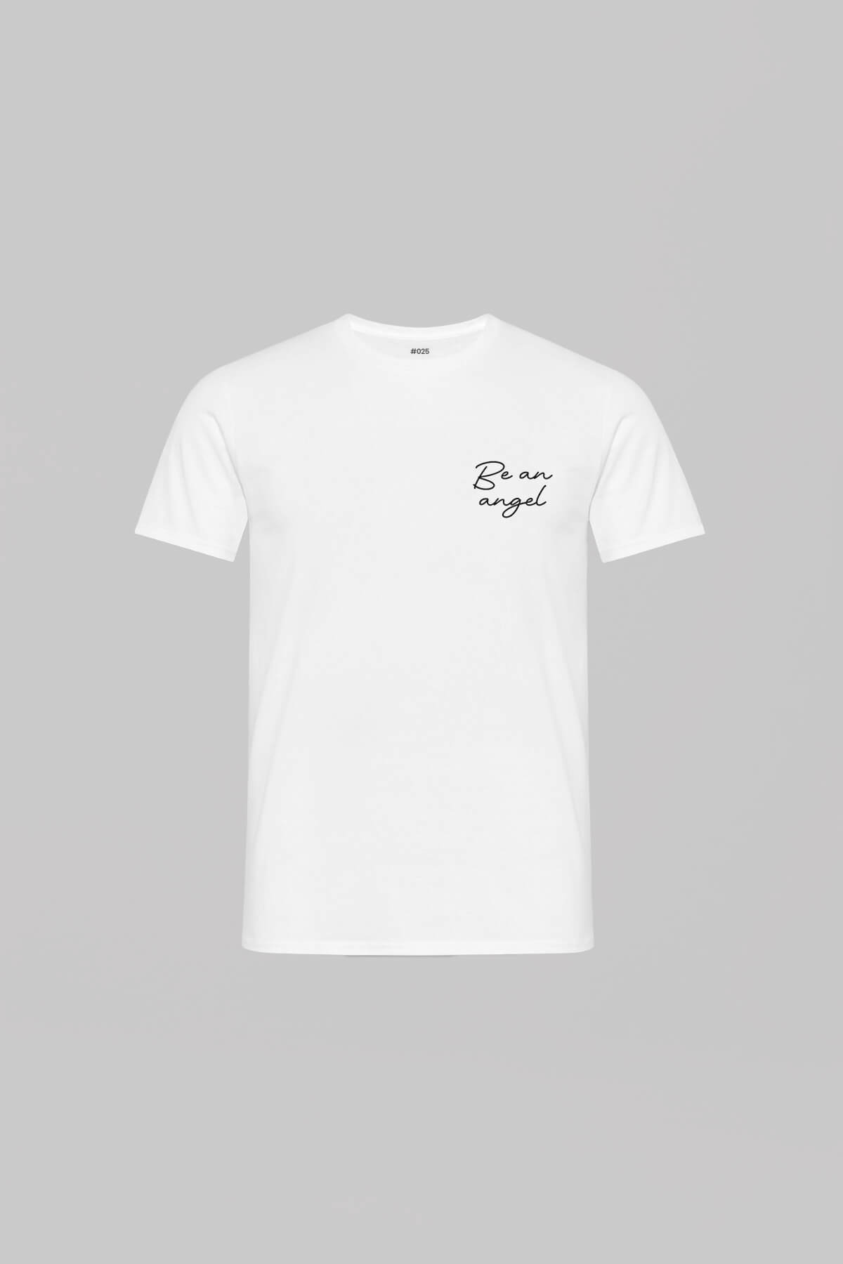 Be An Angel White Oversized T-shirt 5